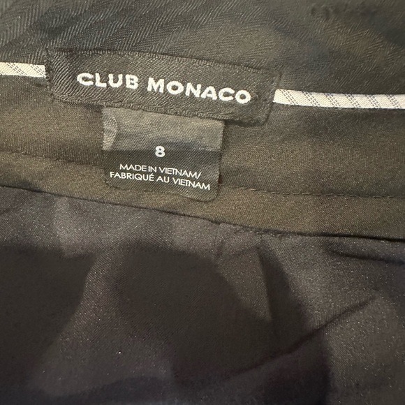 Club Monaco navy pinstriped trouser - Picture 2 of 2